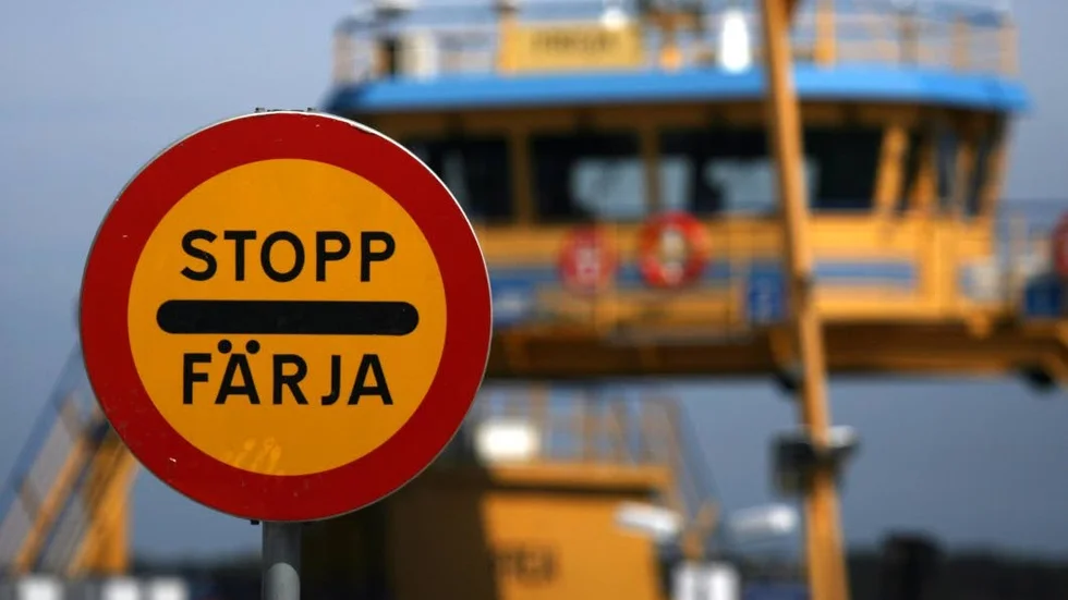 Under tisdagseftermiddagen fick en av de tre färjor som trafikerar Fårösundsleden tekniska problem.
