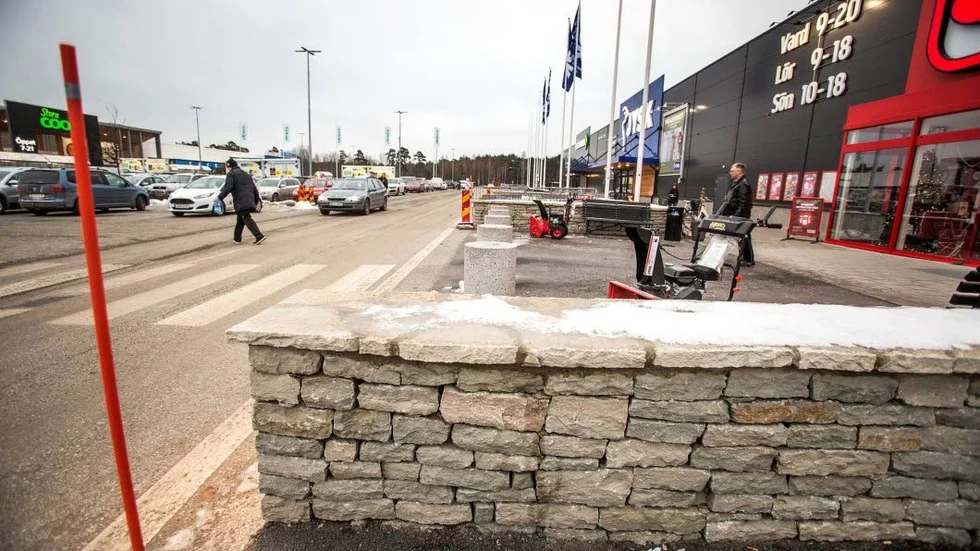 En av verksamheterna på området Stenhuggaren utsattes för inbrott under natten till fredag.