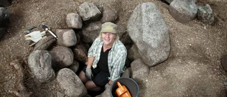 Sommararkeologer fann mystisk anläggning i Eke