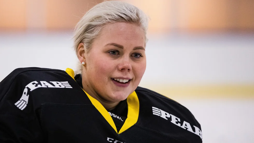 Sabina Eriksson är klar för LHC.