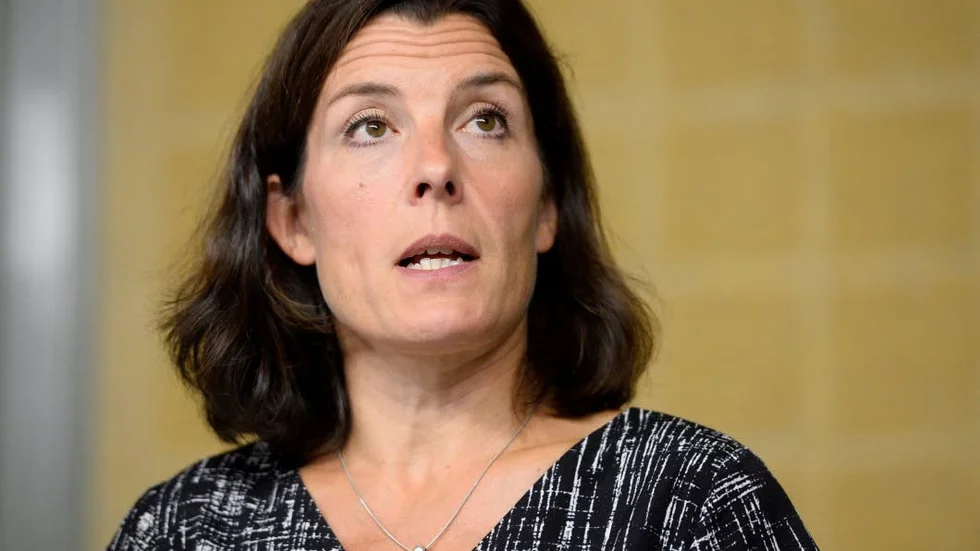 mODERAT OMSVÄNGNING. Karin Enström (M) , utrikespolitisk talesperson
