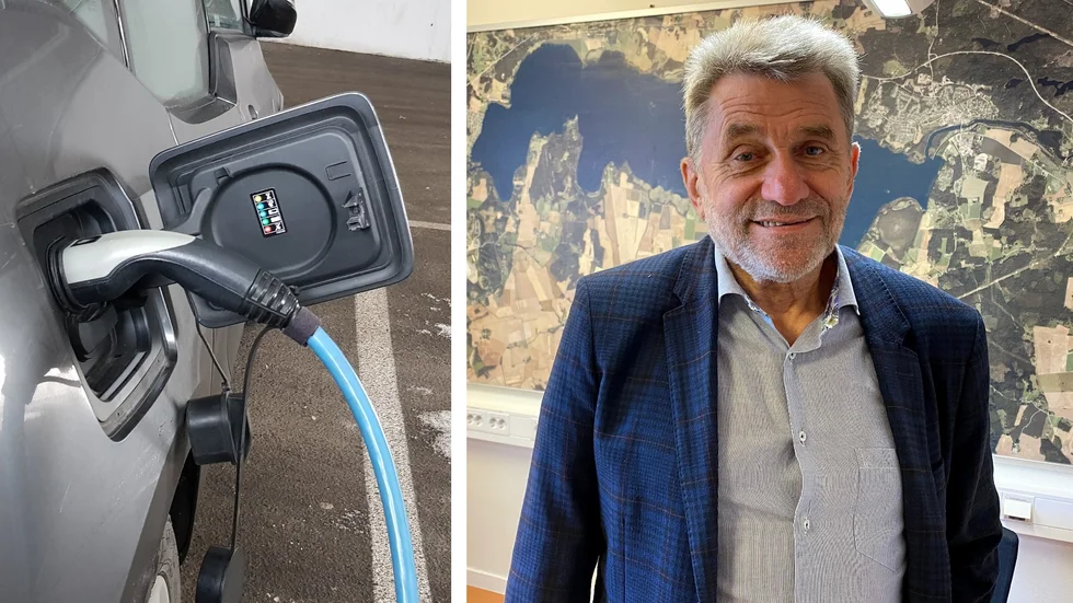 Arkivbilder. Bengt-Åke Karlsson (C). Motala kommun behöver skaffa ungefär 100 elfordon de närmsta åren.