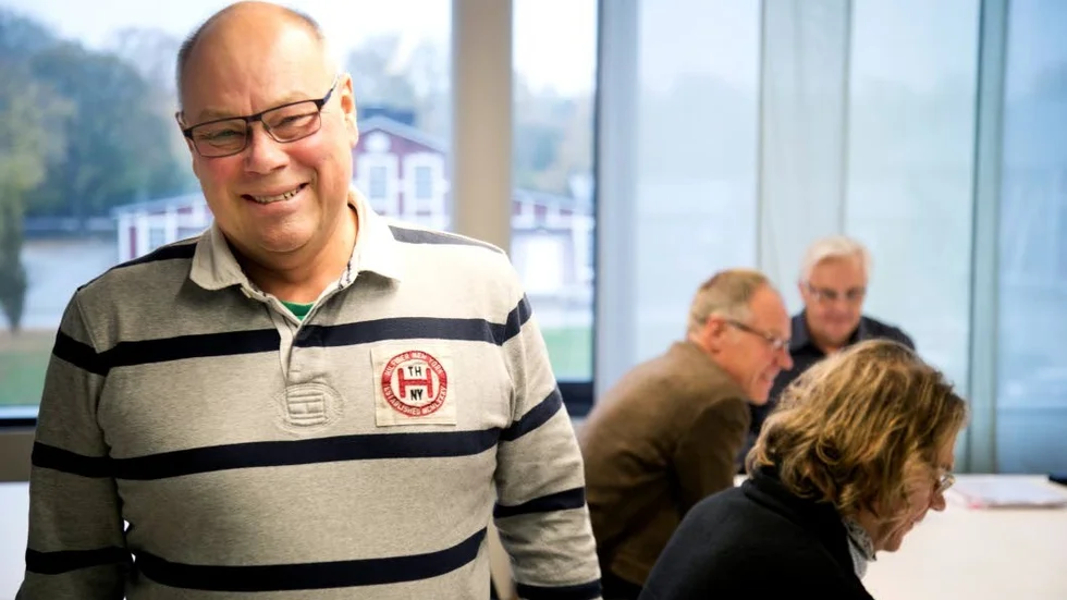 Dick är tillbaka. Dick Svennefelt är tillbaka som sportchef i Gute efter ett och ett halvt år.
