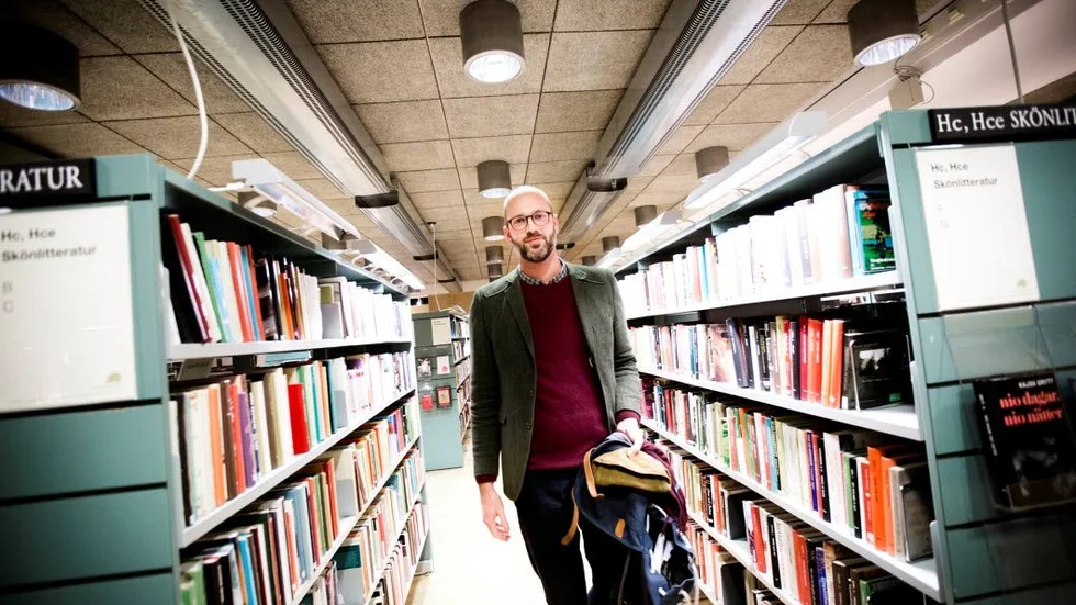 OBEMANNAT. Kultur- och fritidsnämndens ordförande Filip Reinhag hoppas att obemannade bibliotek kan bli verklighet på Gotland.