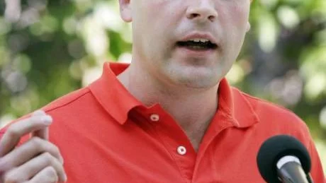 Sverigedemokraternas ungdomsordförande Erik Almqvist tackade för inbjudan.