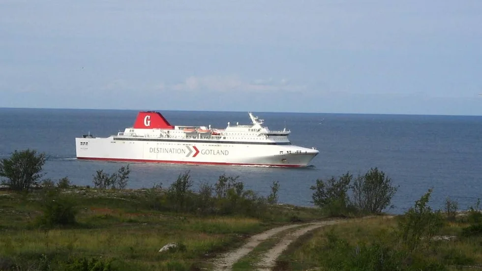 TURISMEN. Huvuddelen av turistresandet sker med färjorna. Foto: Mikro Johansson