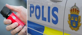 Vapenbrott att köra omkring med pepparspray i fickan