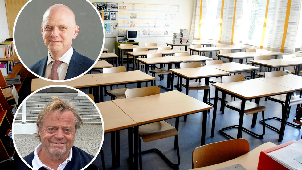 Fler friskolor riskerar att leda till sämre kvalité, anser Urban Granström. Konkurrens är bra för kvalitén, anser Jan Bonnier (M).