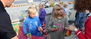 BILDER: Barnen släckte elden