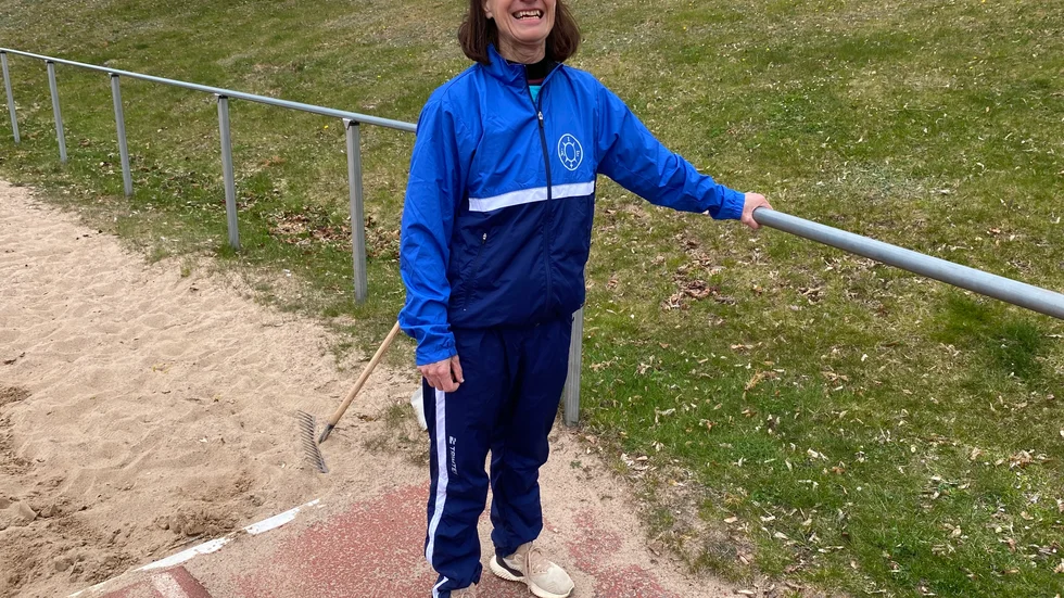 Ingrid Grönqvist har varit aktiv inom friidrotten i 40 år.