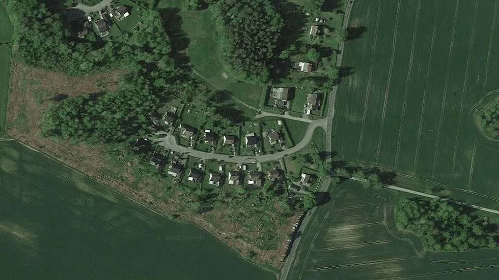 Området kring Västra Vägen 4