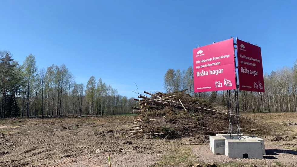 Kristdemokraterna i Motala vill se ett äldreboende i Borensbergs nya bostadsområde, Bråta hagar.