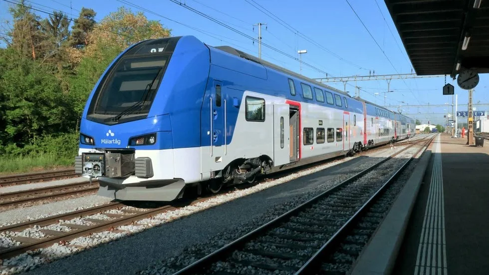 Så här ser de nya Mälartågen ut.