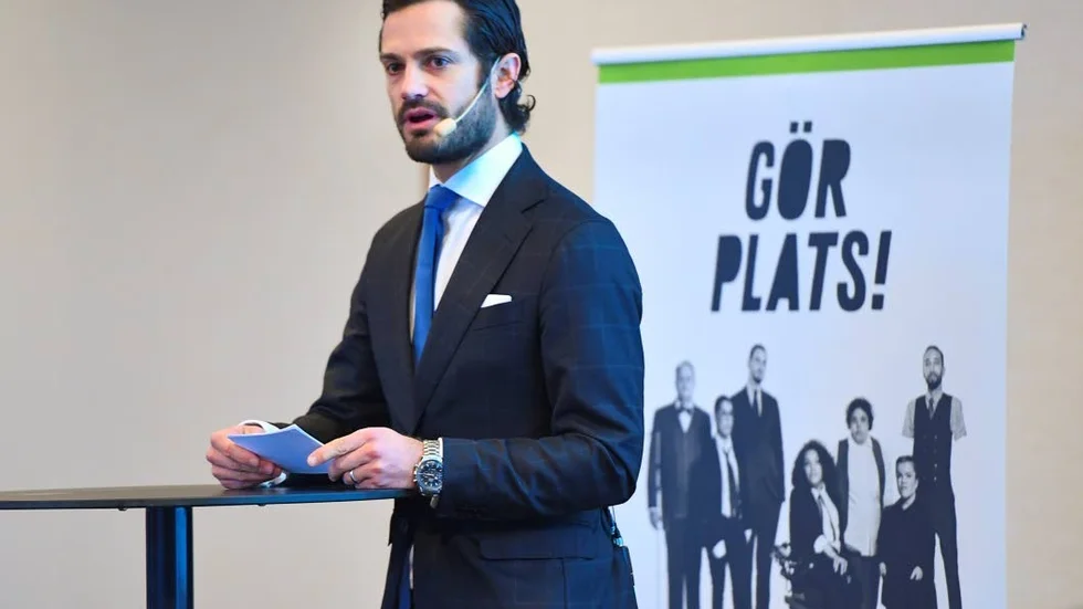 Prins Carl Philip invigde i går Arbetsförmedlingens seminarium "Gör plats", som är en del i kampanjen med samma namn.