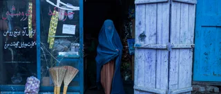 Tv-kvinnor i protest mot talibaner