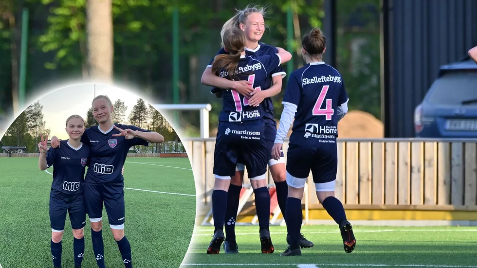 Agnes Schönfeldt leder Skellefteå FC:s interna skytteliga.