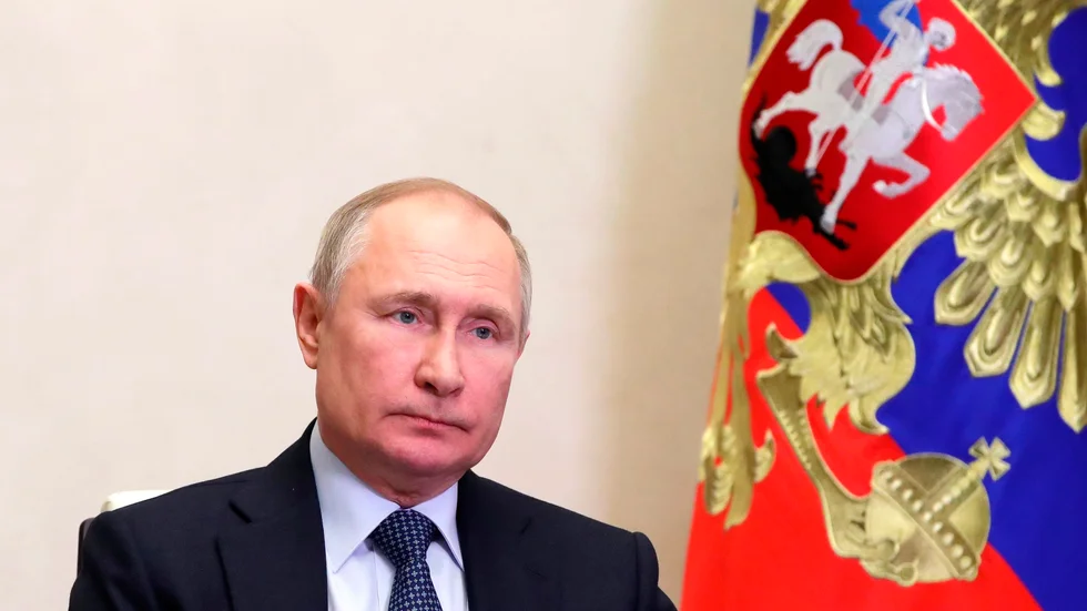 Rysslands president Vladimir Putin.