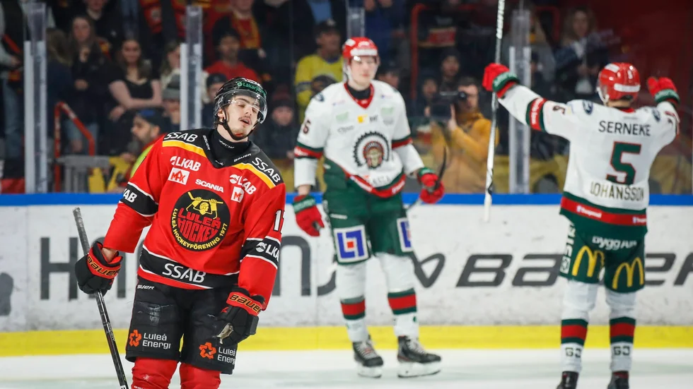 Isac Brännström deppar efter ett baklängesmål.