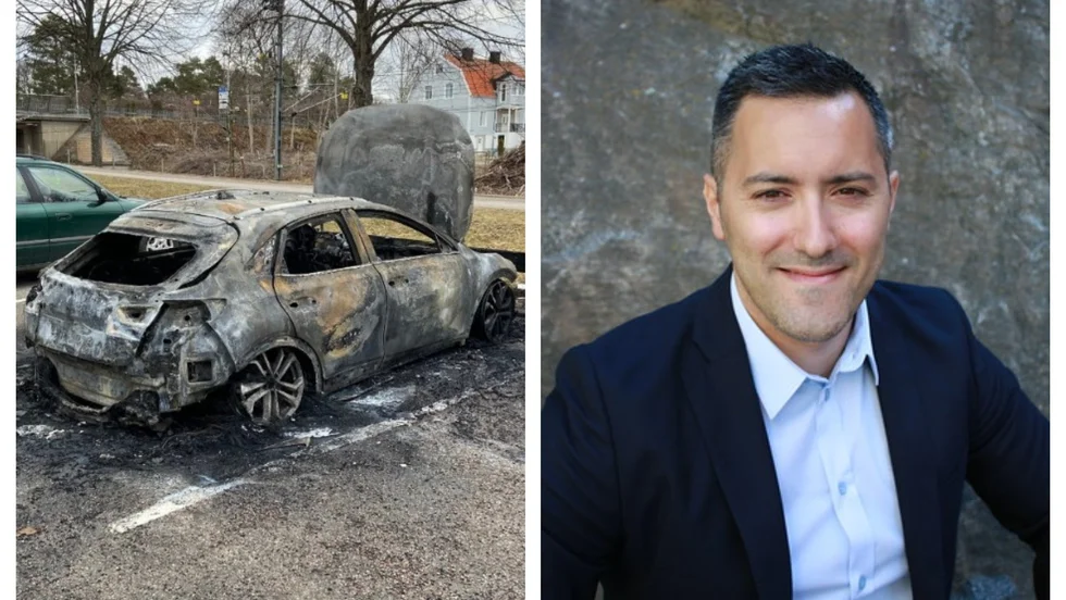 "Om man har halvförsäkring på bilen, då ligger självrisken vid bilbrand på 1 500 kronor" säger Stefan Brala, motorexpert hos Trygg-Hansa.