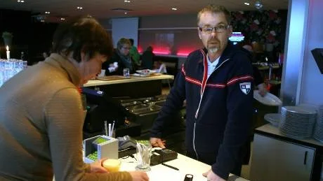 Janne Sandberg, ägare till restaurang Etage i Visby.