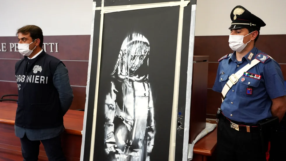 Det stulna konstverket hittades av italiensk polis tidigare i månaden. Arkivbild.