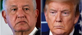 Mexikos president utesluter möte med Biden