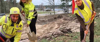 Virtuellt spadtag markerar byggstart för hyresrätter