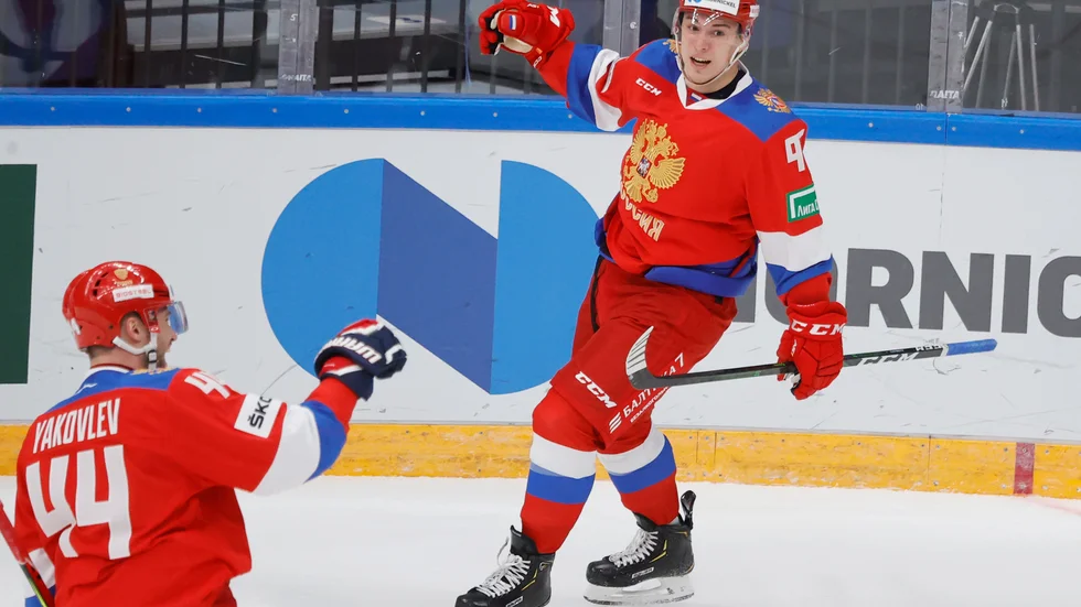 Andrej Kuzmenko avgjorde mot Tre Kronor.