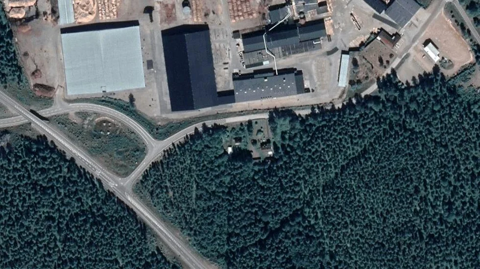 Området kring Bergs Väg 8