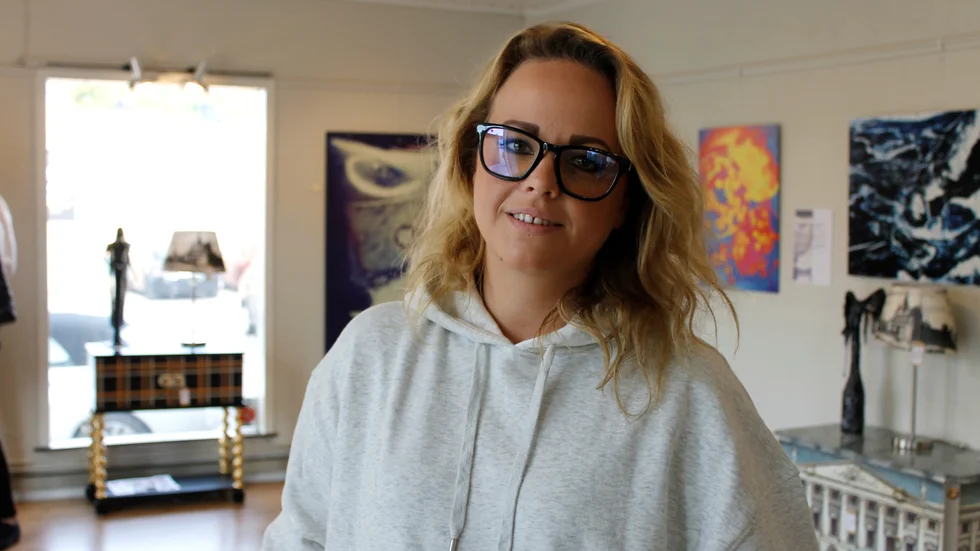 "Det känns jättebra. Det känns overkligt, helt fantastiskt och skrämmande. Allting på en gång", säger Elin Örnefors.