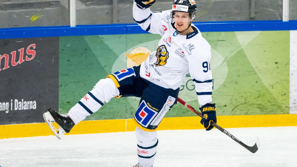 Eric Winbergh blev tvåmålsskytt mot Sollentuna.