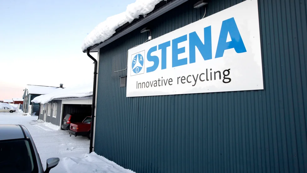 Stena Recycling AB i Öjebyn har återvunnit materialet från det havererade vindkraftverket i Ersträsk.