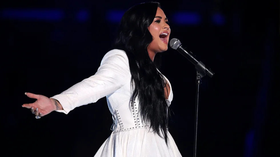 Demi Lovato delar med sig av sina missbruksproblem i en ny dokumentär. Arkivbild.