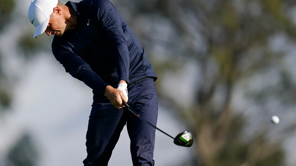 Alex Norén spelar bra på Riviera Country Club. Arkivbild.