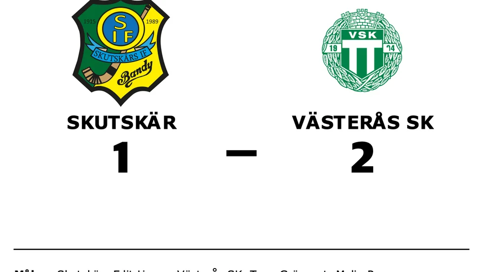 Skutskär förlorade mot Västerås SK