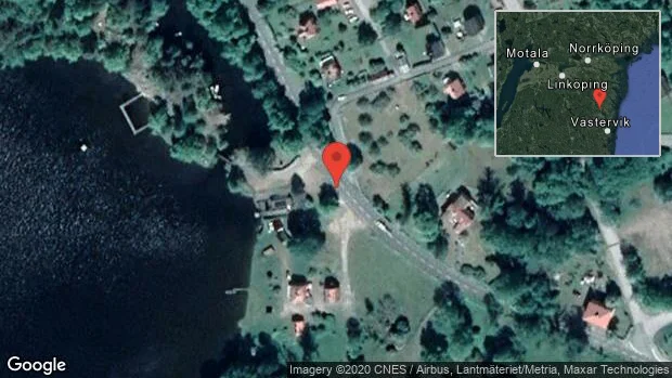 Personbil står still