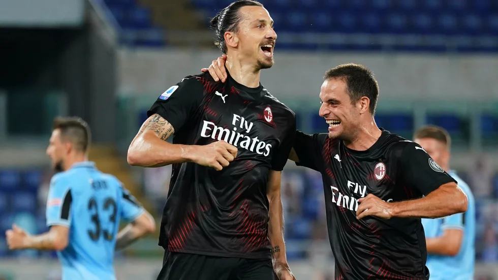 Får Zlatan Ibrahimovic jubla på nytt hemma mot Juventus i kväll? Arkivbild.