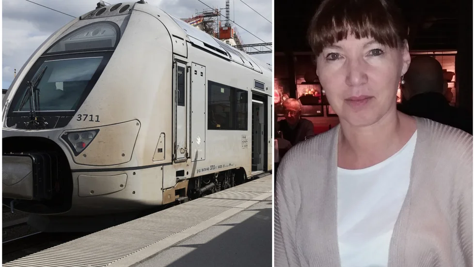 Uppsalabon Samira Bergman är en av dem som reagerat på trängsel ombord på SJ:s regionaltåg. 
