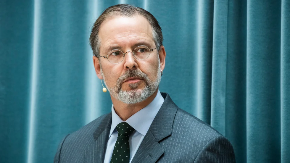 SOMMARPRATARE. Anders Borg (M) var finansminister i Fredrik Reinfeldts regeringar. 