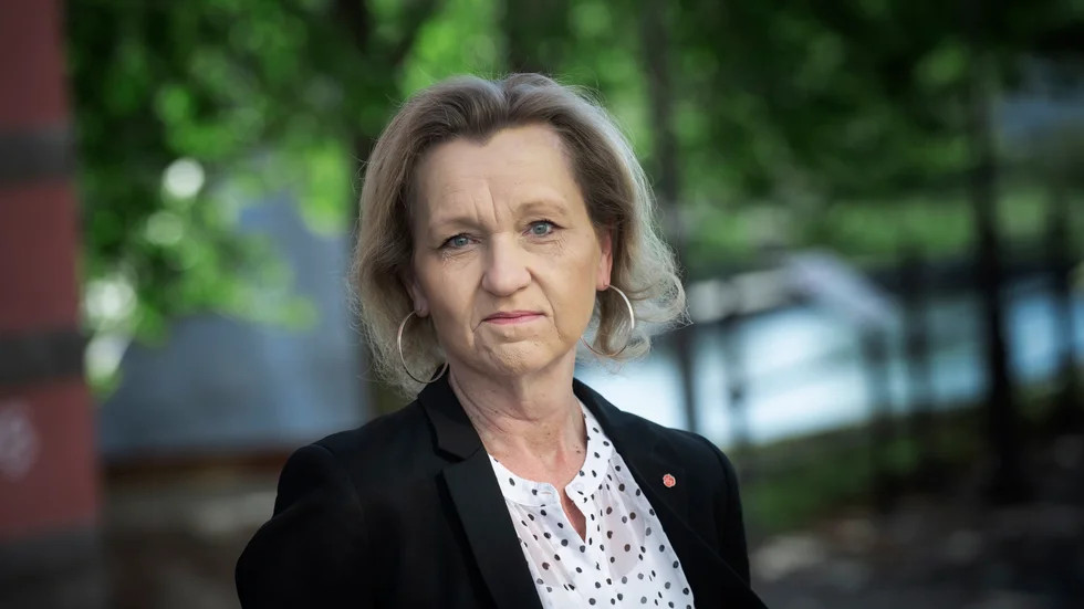Boel Godner (S) kritiserar ebo-lagen och reglerna för arbetskraftsinvandring, som hon menar är för generösa. Arkivbild.