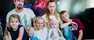 "Vår dotter föddes med ett speciellt utseende"