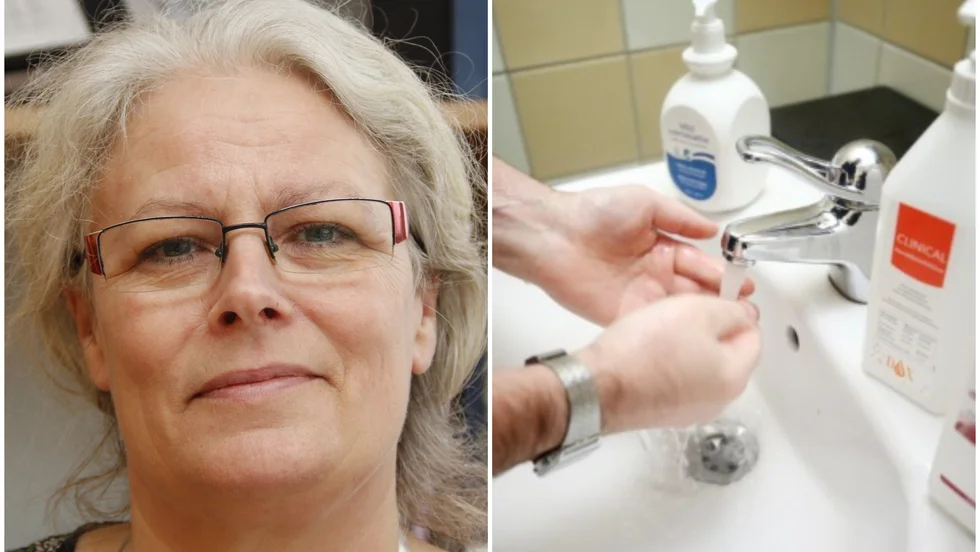 Tierps kommundirektör Randi Graungaard uppmanar kommuninvårna att hålla avstånd i ny kampanj. 