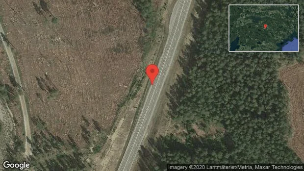 Singelolycka på väg 52