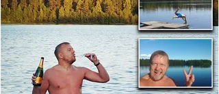 Badade landet runt i 100 dagar "Kroppen vänjer sig vid kyla"