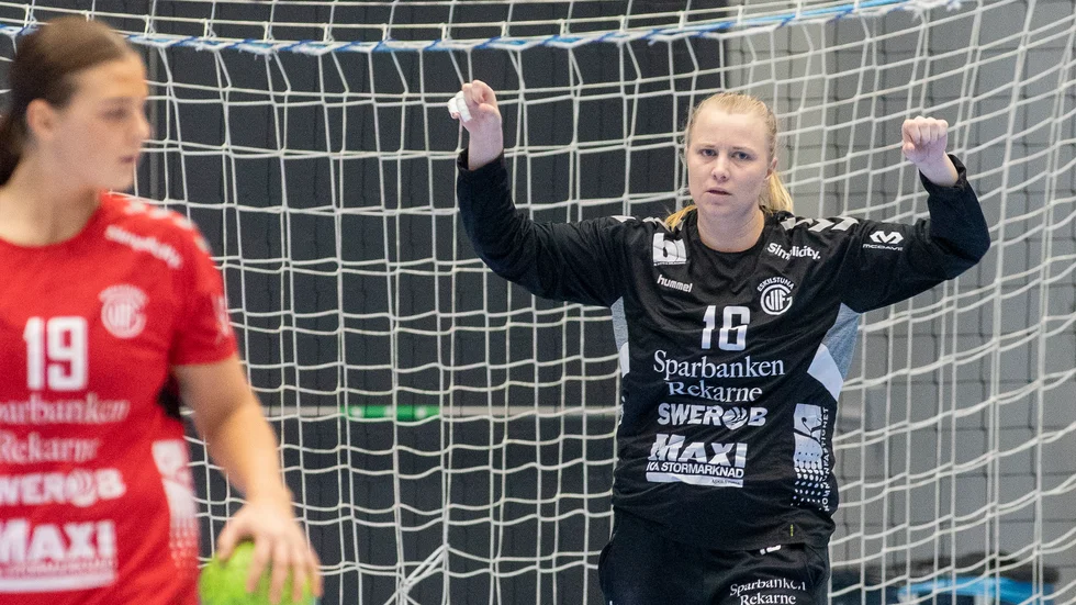 Målvakten Josefine Holst svarade för ett 10-tal räddningar när Guif vann mot Eslöv.