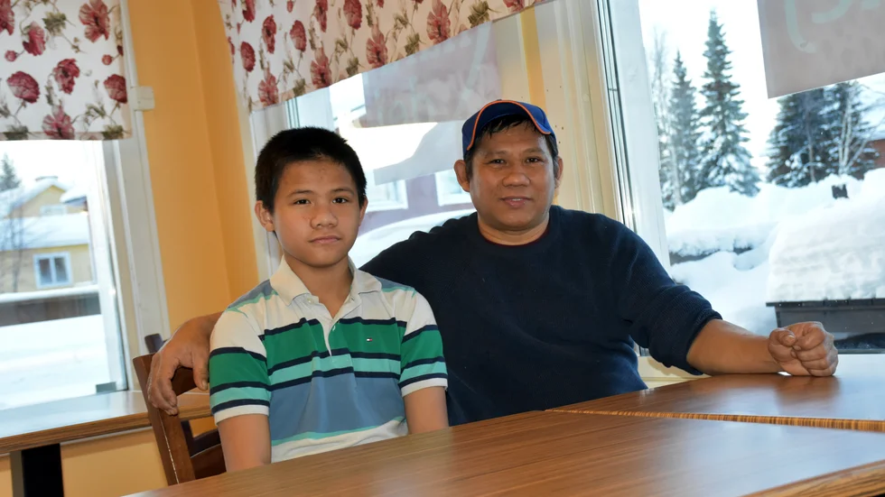 Richard Javier och hans son Richjohn ska utvisas från Sverige. 