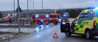 Tankstation spärrades av efter gasläcka