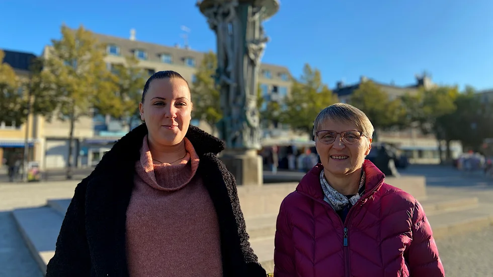 Viktoria Strandberg och Britt-Marie Lidmo ska se till att det blir lucia i Enköping också i coronatider.