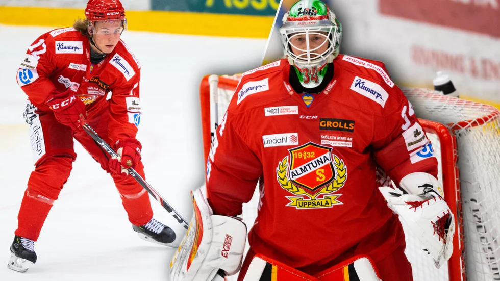 Tim Söderlund gjorde mål och Erik Hanses stod för en framspelning när Almtuna föll med 3–4 efter förlängning mot Björklöven.