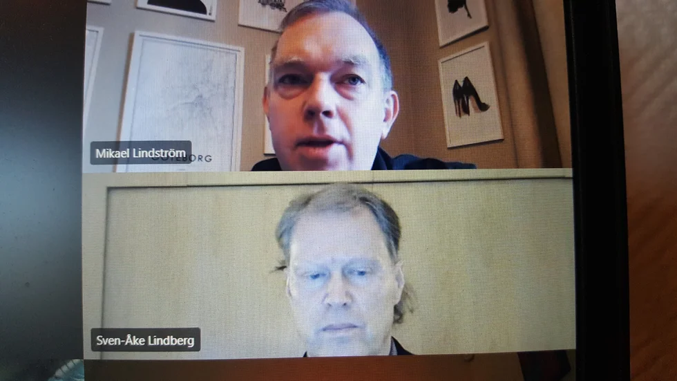 Under veckan som gått har Bostadsbolaget fått två utmärkelser. På fredagens pressträff deltog Institutet för kvalitetsutvecklings Mikael Lindström samt Bostadsbolagets vd Sven-Åke Lindberg.